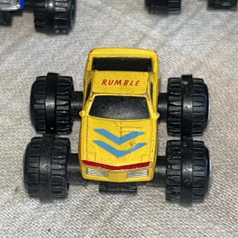 Micro Machines Galoob‎ Mustang Monster Car Truck 4x4 Vintage Toy Lot Of 10 F11